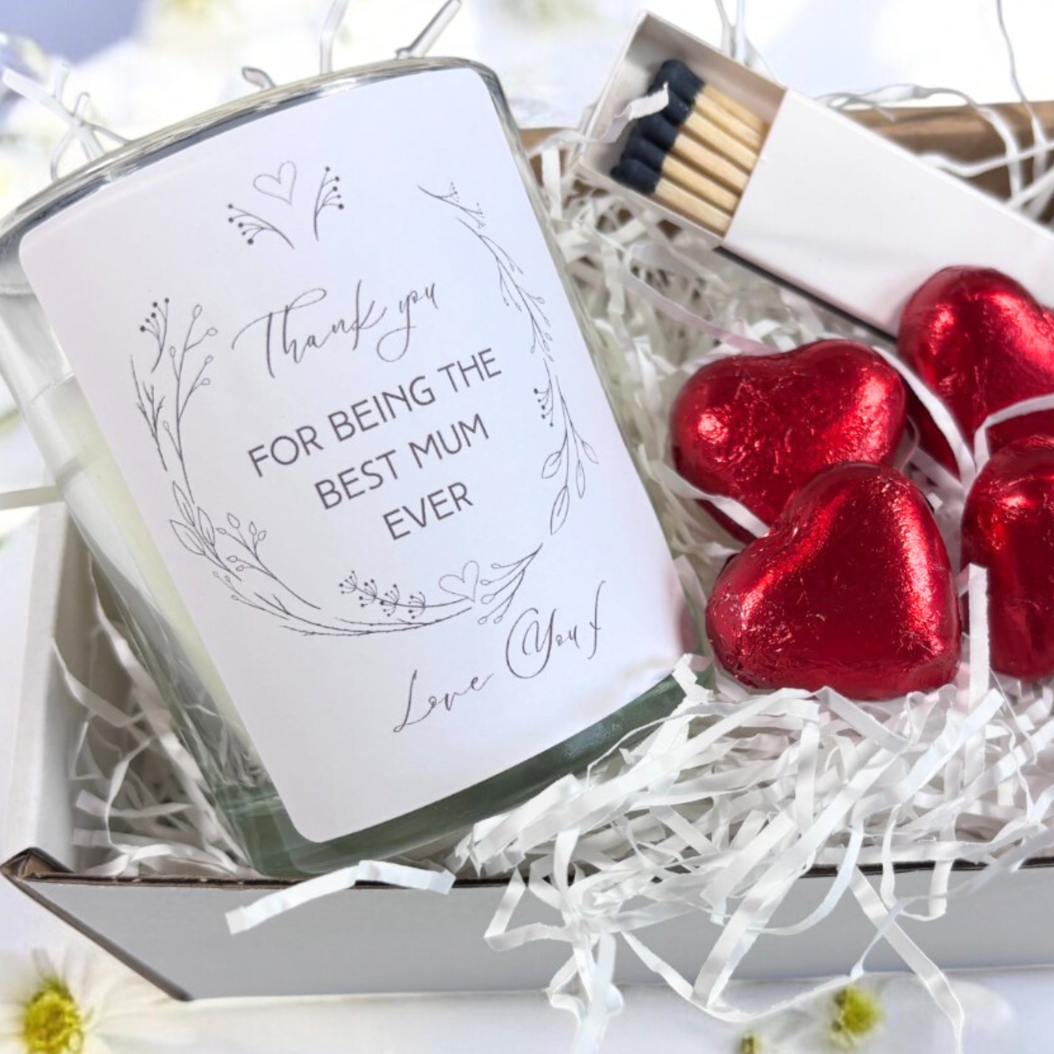 Thank you For Being The Best Mum Ever Candle Gift Set-0