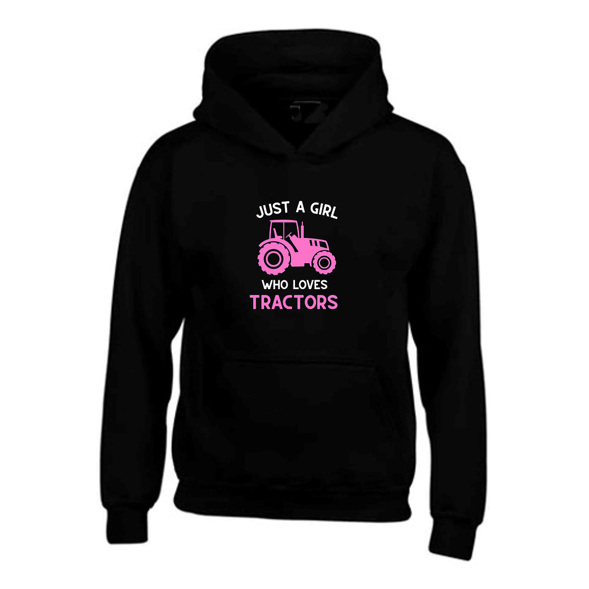 Girls Tractor Hoodie - CL007-1