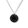 Edge Engraved Necklace - BEST FRIEND X-0