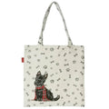 Eco Friendly Scottie Dog Flat Bag Reusable Tote Carrier-0