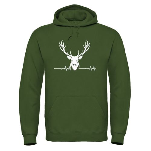 "Stag ECG" Hoodie-4