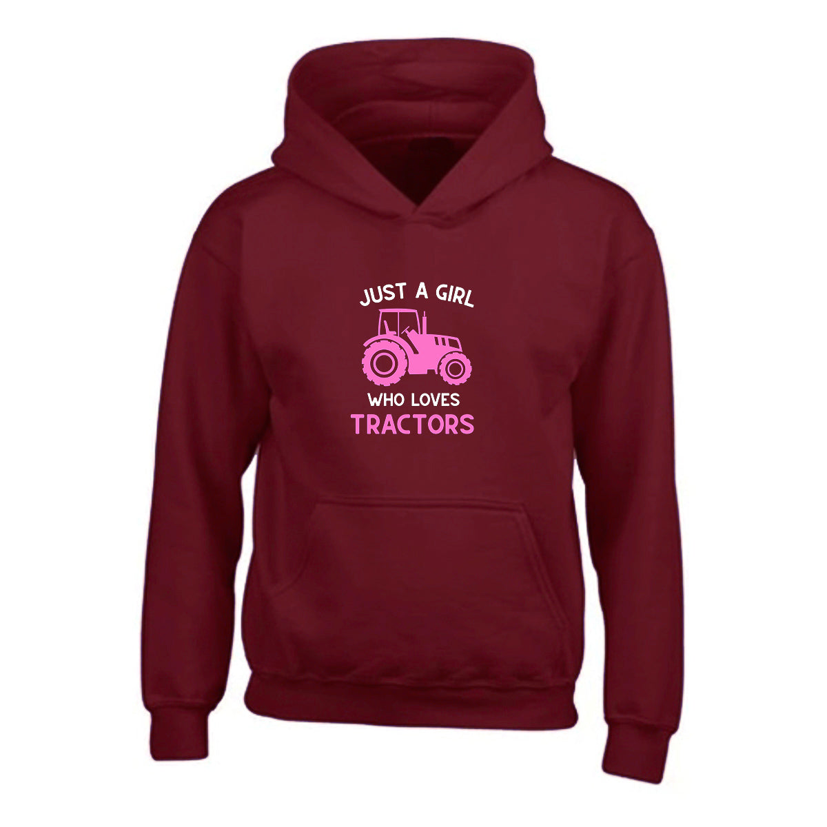 Girls Tractor Hoodie - CL007-3