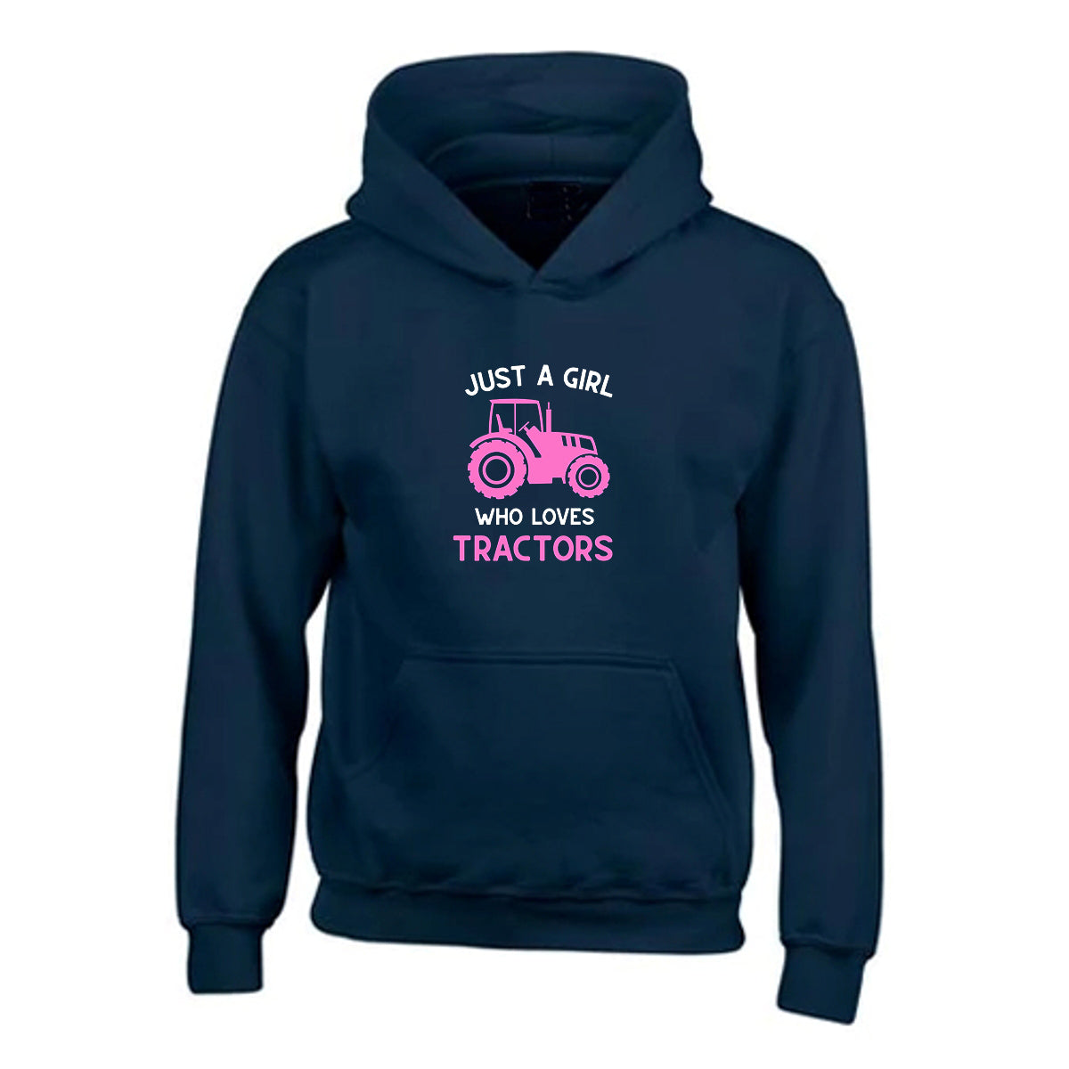 Girls Tractor Hoodie - CL007-5