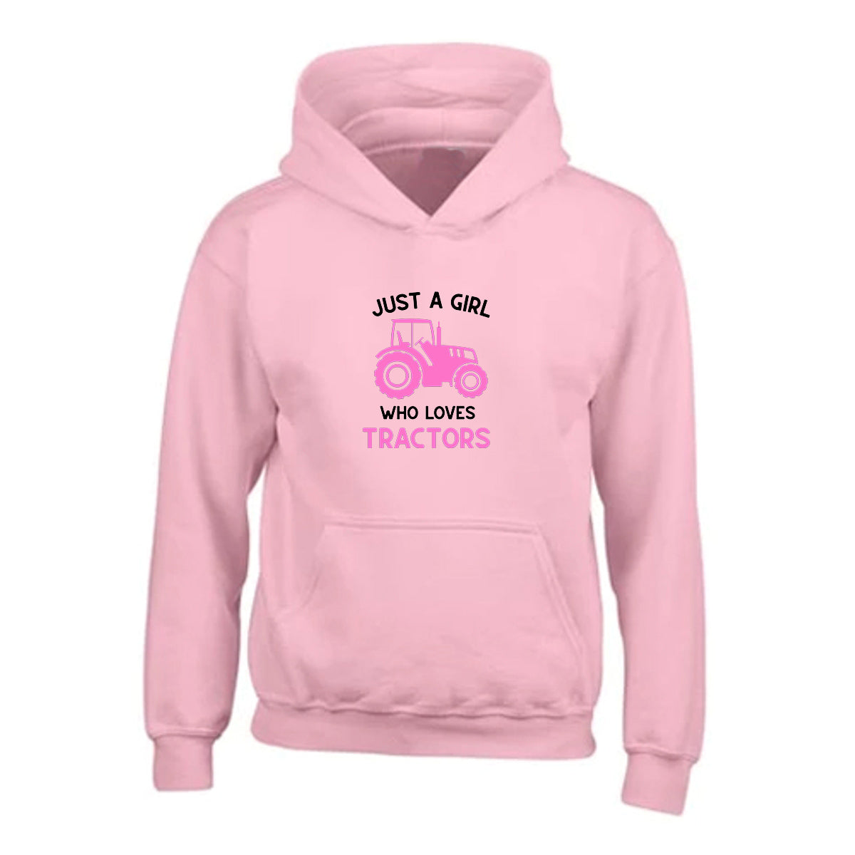 Girls Tractor Hoodie - CL007-0