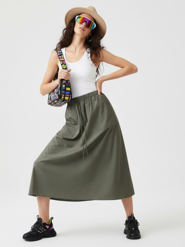 ROOSEVELT ISLAND Women's Skirt VOGUE Collection BYMANYC ® New York-1