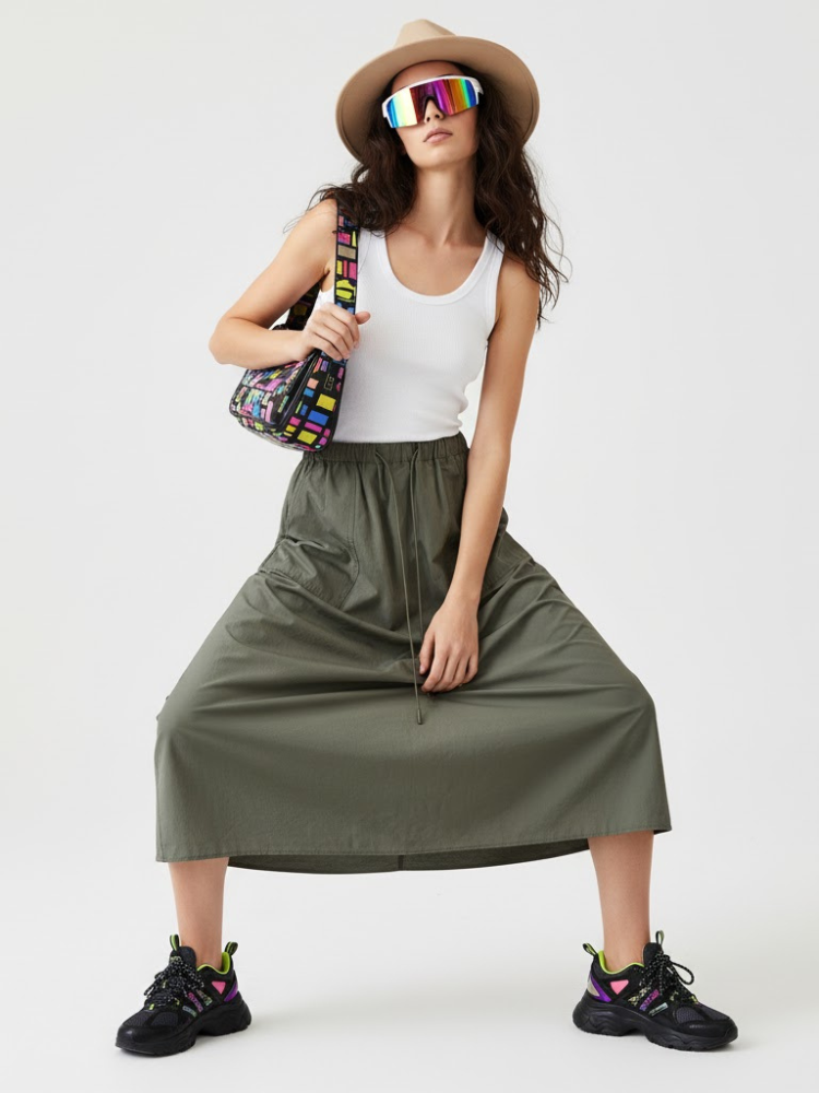 ROOSEVELT ISLAND Women's Skirt VOGUE Collection BYMANYC ® New York-0