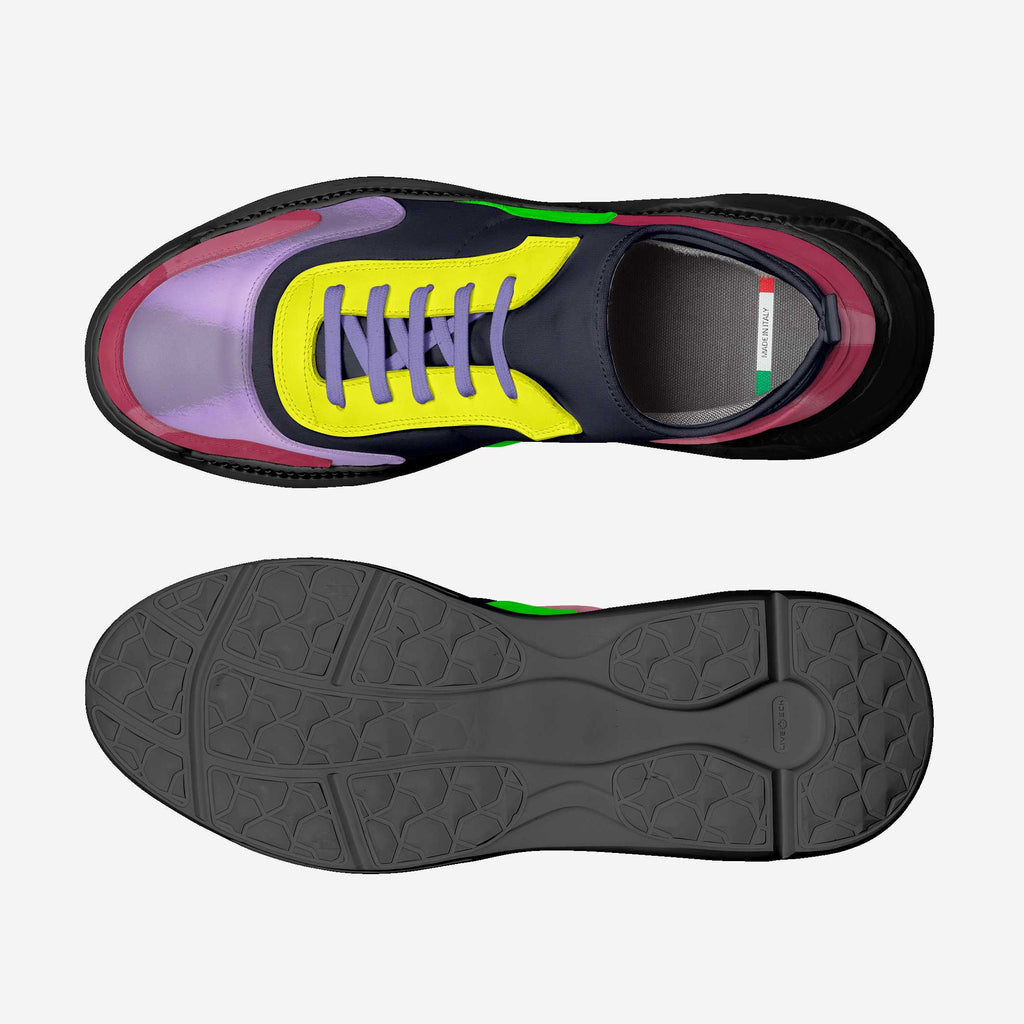 Vegan New York Fifth Avenue Flow Sneakers - Unisex Luxury Shoes - Made in Italy Design in NY-3