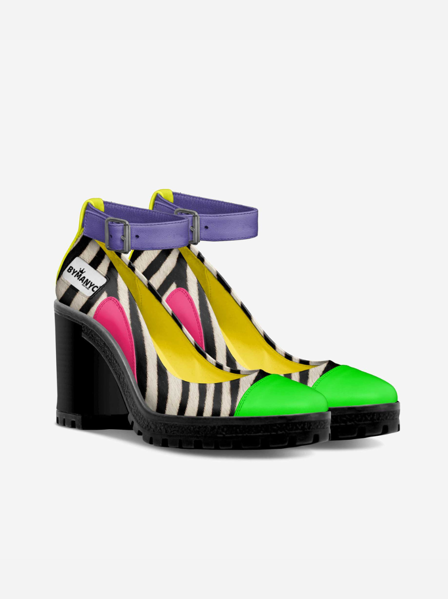 Vegan Women’s Stiletto Shoe BYMANYC ® New York – LITTLE ITALY Chic-1