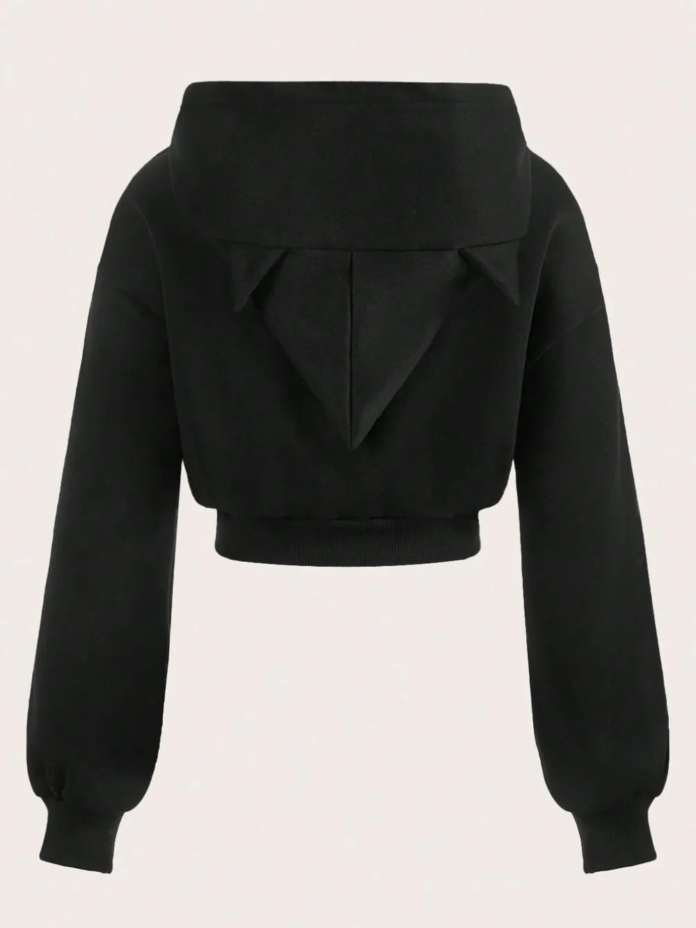 Zip-Up Cropped Hoodie | Brooklyn - BYMANYC ® New York-3